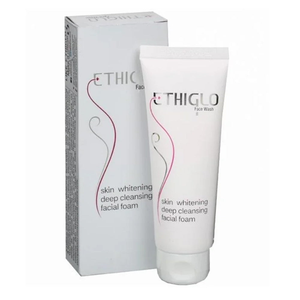 Ethiglo Skin Whitening Deep Cleansing Facial Foam 70g - Easy Pharmacy LLC