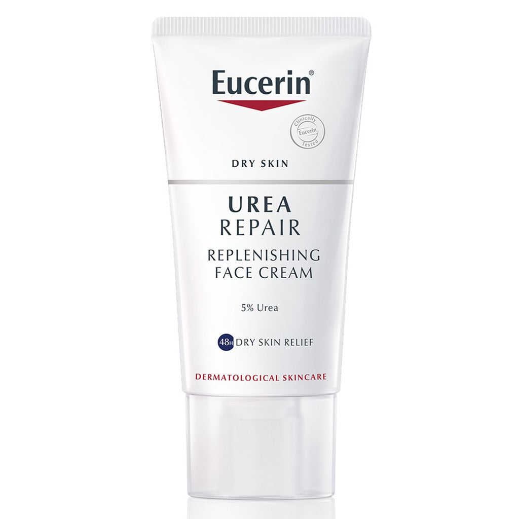 Eucerin UreaRepair 5% Urea Replenishing Face Cream For Dry Skin 50ml - Easy Pharmacy LLC