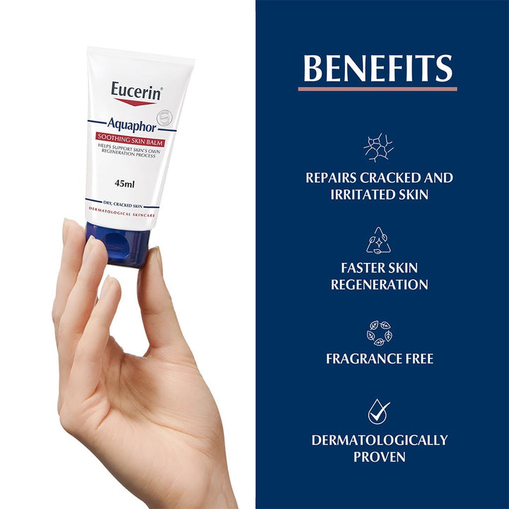 Eucerin Aquaphor Soothing Skin Balm For Dry & Cracked Skin 45ml - Easy Pharmacy LLC