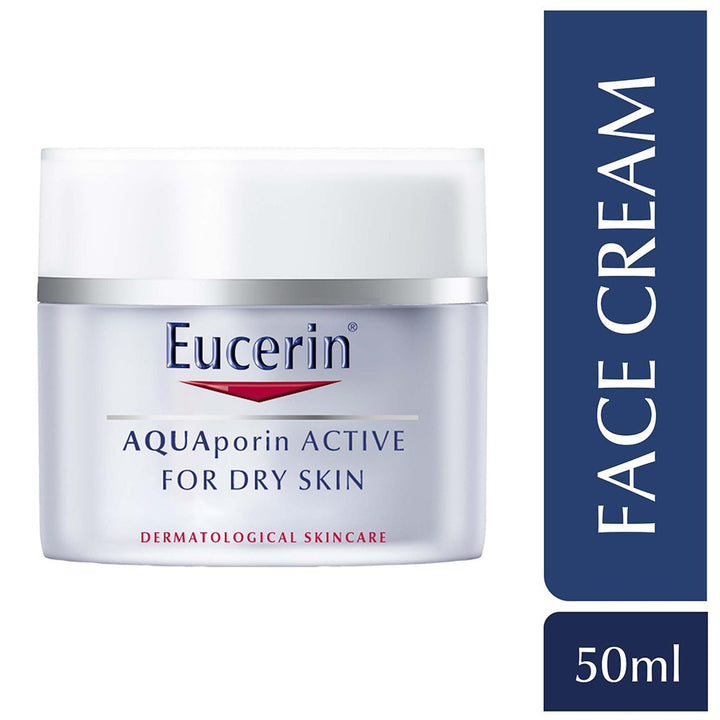 Eucerin Aquaporin Active Moisturising Rich Cream For Dry Skin 50ml - Easy Pharmacy LLC