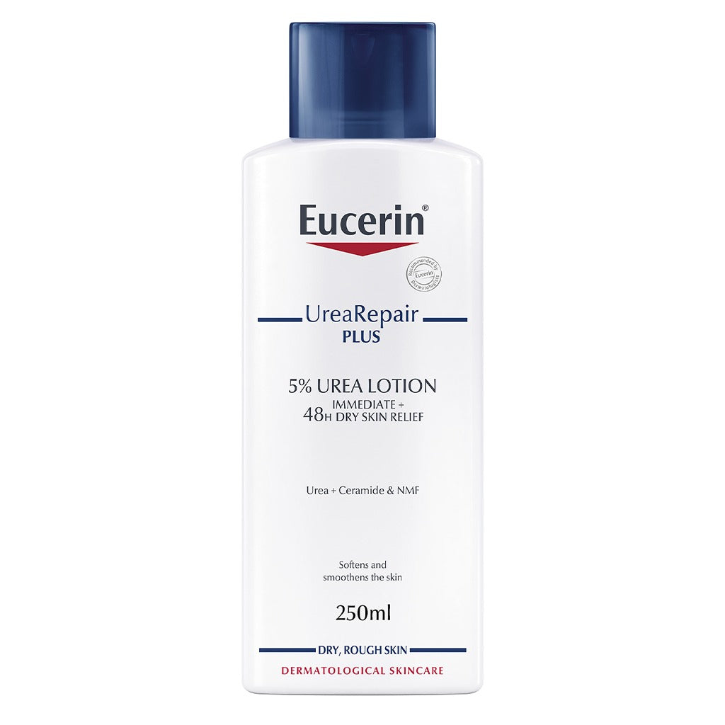 Eucerin UreaRepair Plus 5% Urea Moisturizing Lotion For Dry Rough Skin 250ml - Easy Pharmacy LLC