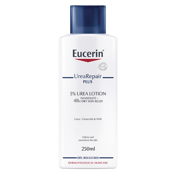 Eucerin UreaRepair Plus 5% Urea Moisturizing Lotion For Dry Rough Skin 250ml - Easy Pharmacy LLC