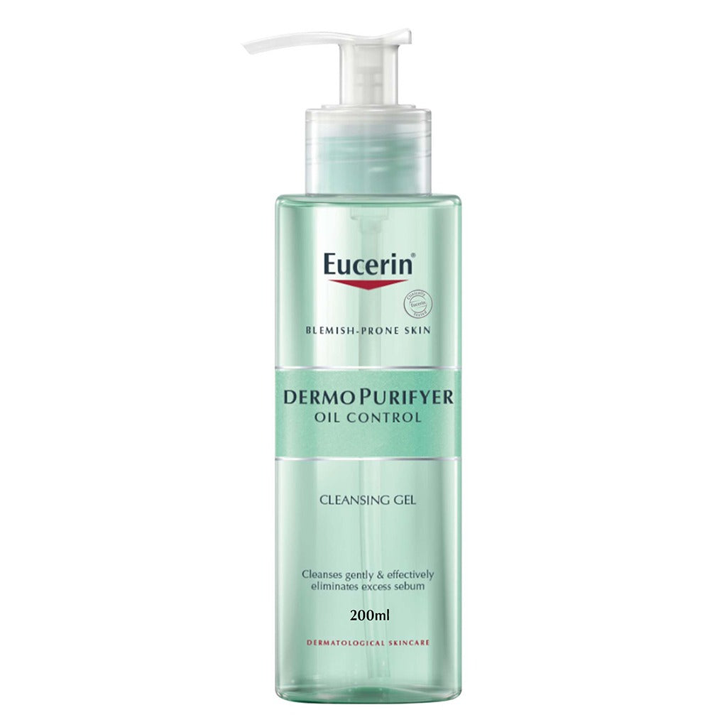 Eucerin Dermo Purifyer Oil Control Cleansing Gel For Blemish Prone Skin 200ml - Easy Pharmacy LLC