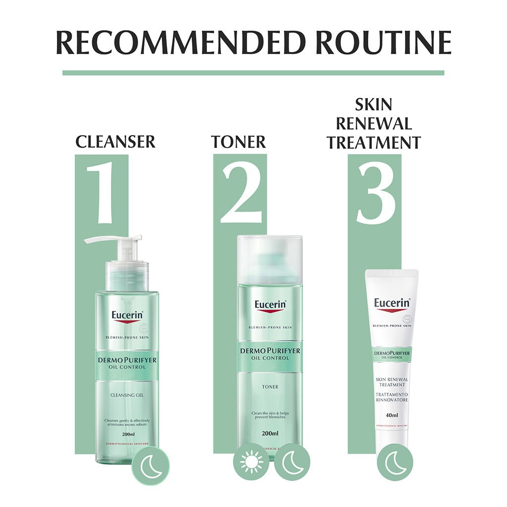 Eucerin Dermo Purifyer Oil Control Toner For Blemish Prone Skin 200ml - Easy Pharmacy LLC