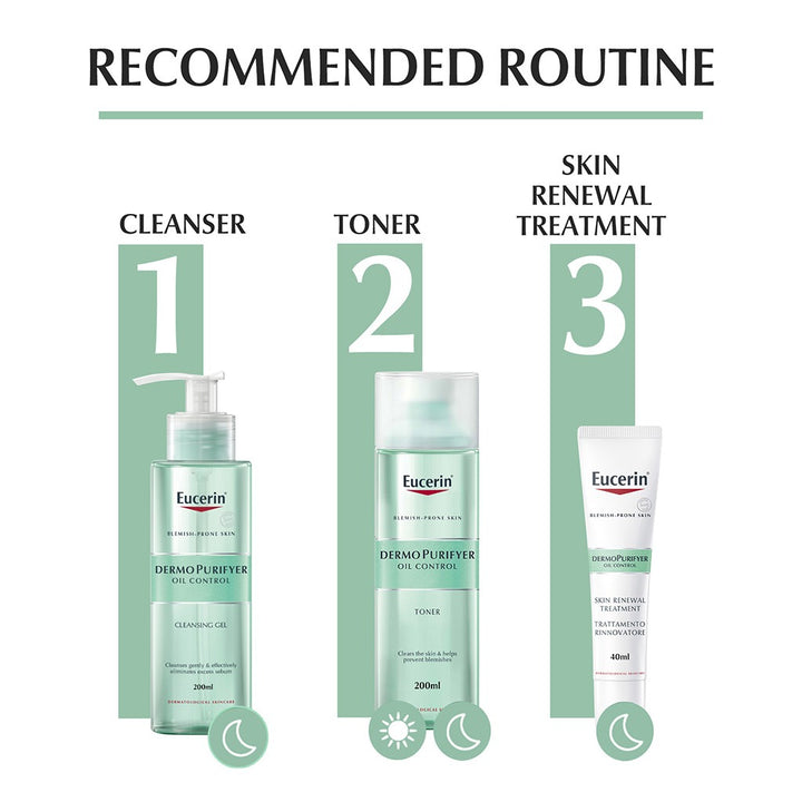 Eucerin Dermo Purifyer Oil Control Toner For Blemish Prone Skin 200ml - Easy Pharmacy LLC
