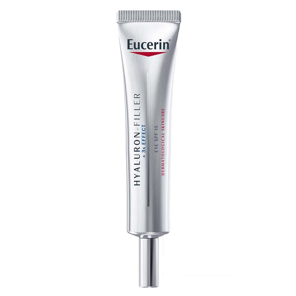 Eucerin Hyaluron-Filler 3x Effect Anti-Wrinkle SPF15 Eye Cream 15ml - Easy Pharmacy LLC