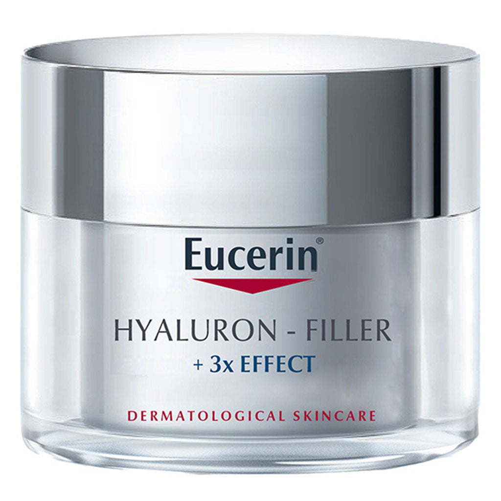 Eucerin Hyaluron-Filler 3x Effect Anti-Wrinkle Day Cream With SPF 15 for Dry Skin 50ml - Easy Pharmacy LLC