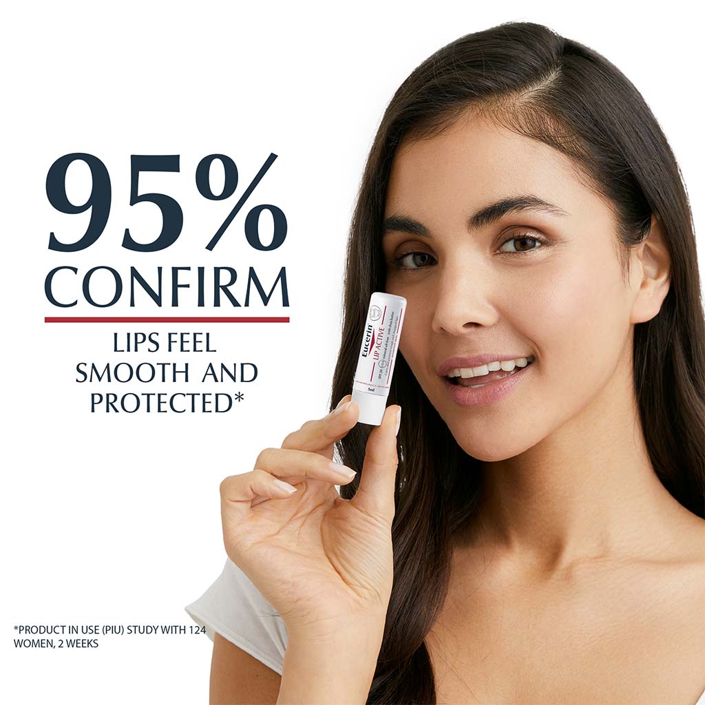 Eucerin Lip Soothing Active Stick For Dry & Chapped Lips 4.8g - Easy Pharmacy LLC
