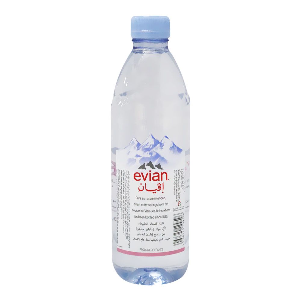 Evian Natural Mineral Water 0.5 L - Easy Pharmacy LLC