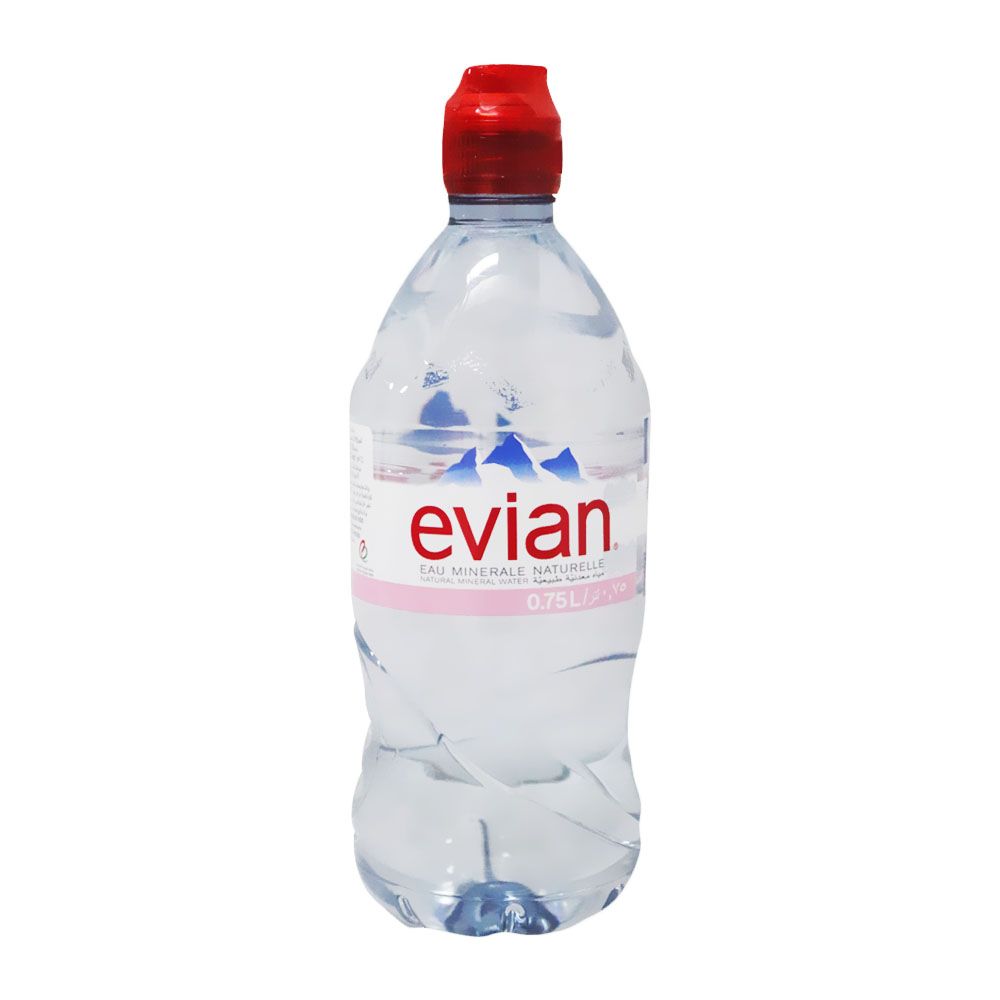 Evian Natural Mineral Water 0.75 L - Easy Pharmacy LLC
