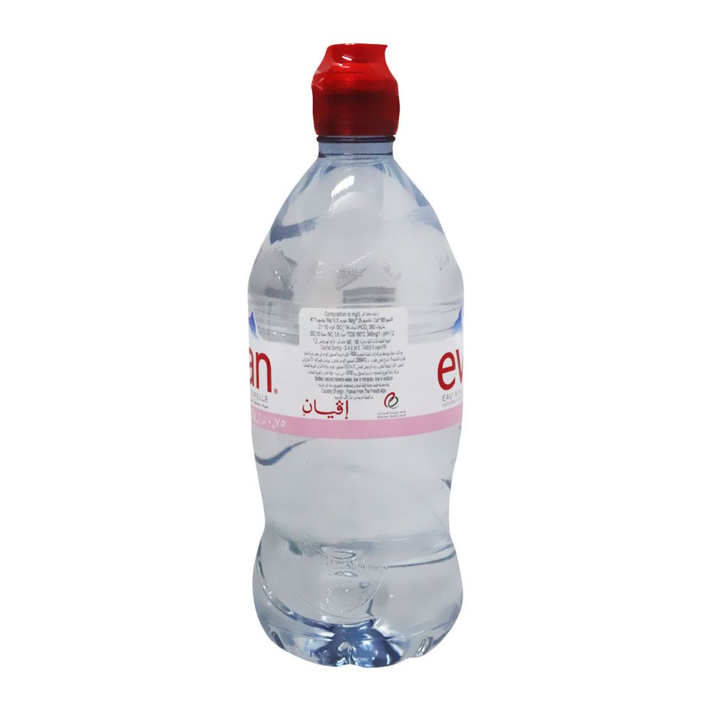 Evian Natural Mineral Water 0.75 L - Easy Pharmacy LLC