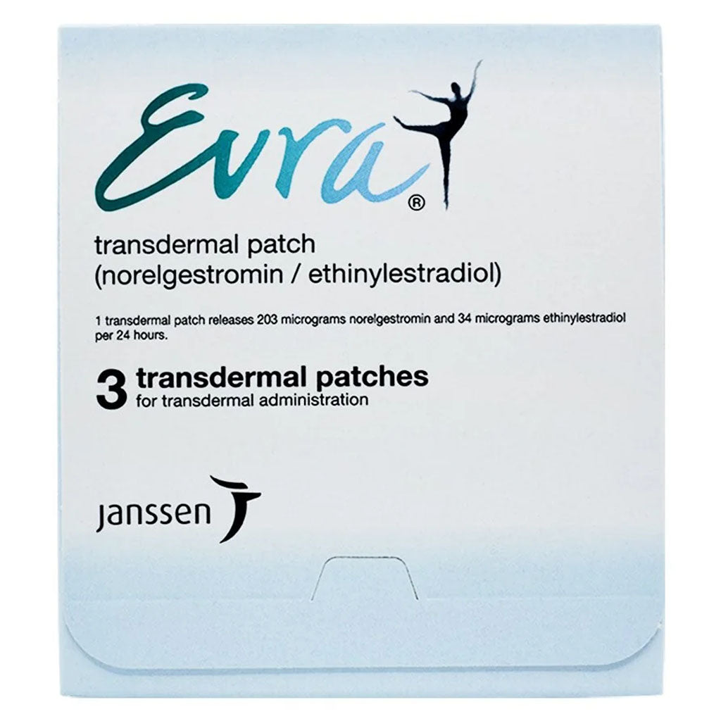 Evra Transdermal Patches, Pack of 3's - Easy Pharmacy LLC