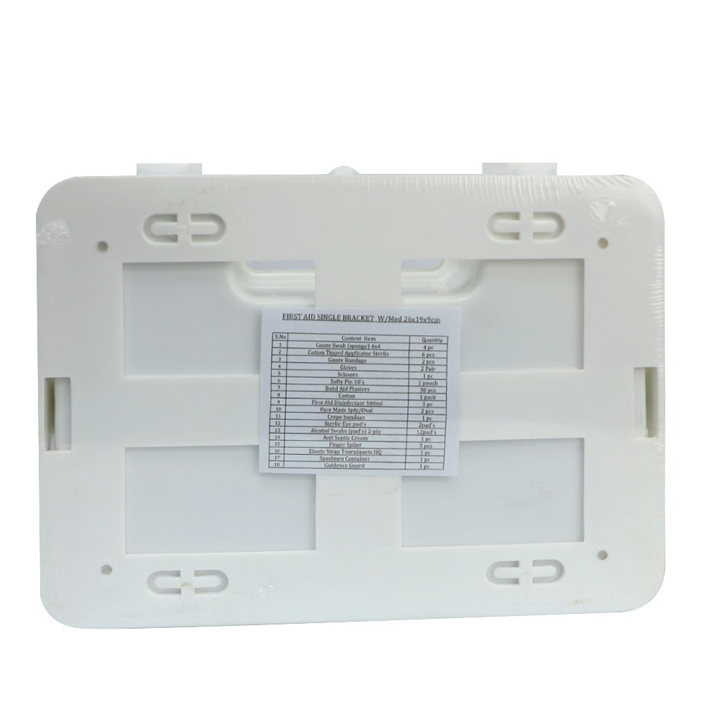 First Aid Box Small 25 cm x 17 cm x 8 cm Filled - Easy Pharmacy LLC