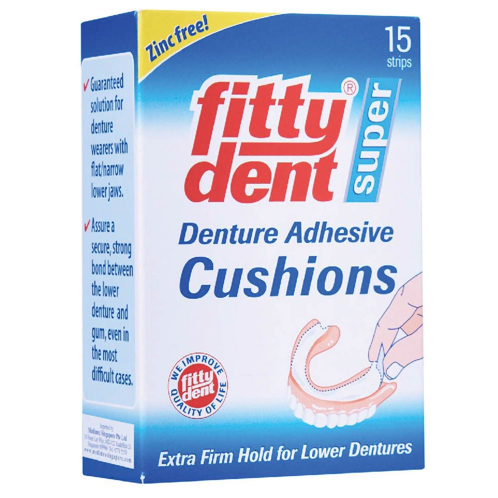 Fittydent Super Denture Cushion 15's - Easy Pharmacy LLC