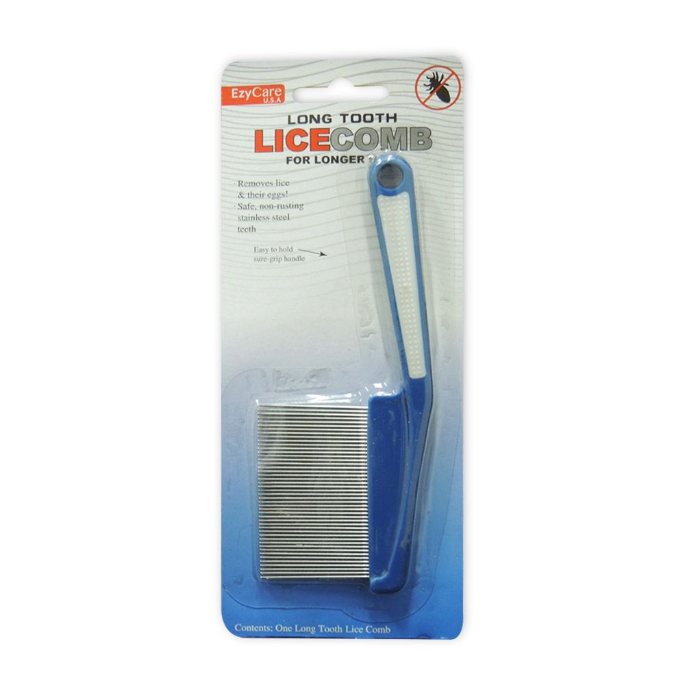 Ezy Care Long Tooth Lice Comb 67331 - Easy Pharmacy LLC