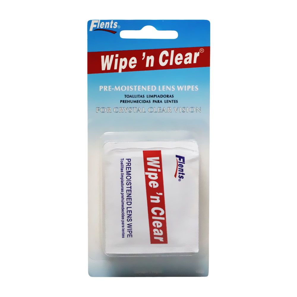 Flents Wipe N' Clear Pre-Moistened Lens Wipes 6's 409 - Easy Pharmacy LLC