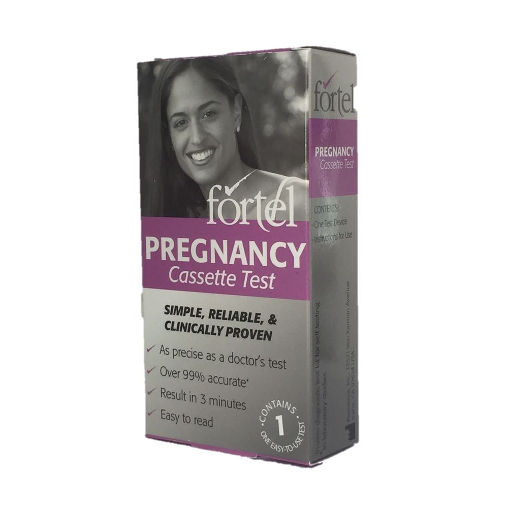 Fortel Cassette Pregnancy Test - Easy Pharmacy LLC