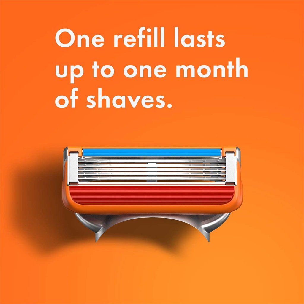 Gillette Fusion 5 Power Razor For Perfect Shave & Beard Shape, Pack of 1's - Easy Pharmacy LLC