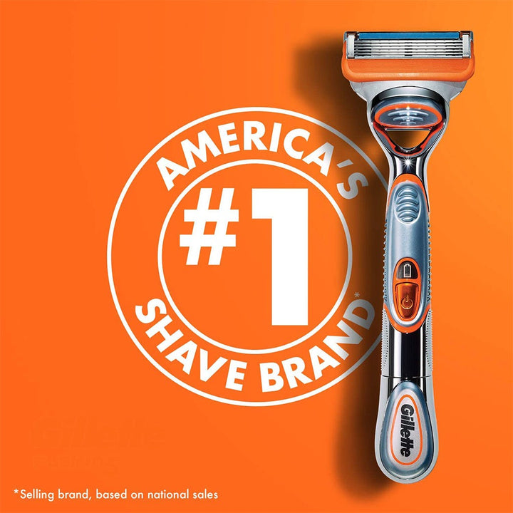 Gillette Fusion 5 Power Razor For Perfect Shave & Beard Shape, Pack of 1's - Easy Pharmacy LLC
