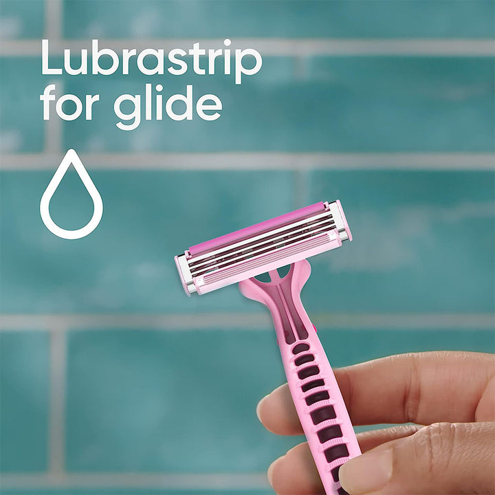 Gillette Simply Venus 3 Disposable Womens Razor, Pack of 4's - Easy Pharmacy LLC