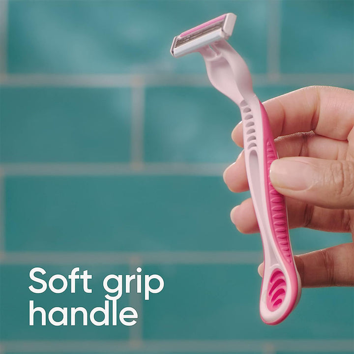 Gillette Simply Venus 3 Disposable Womens Razor, Pack of 4's - Easy Pharmacy LLC