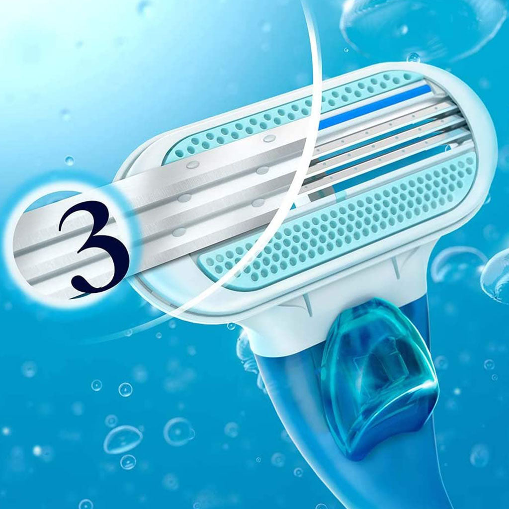 Gillette Venus Passion Close & Clean Women's Razor Blade Refill, Pack of 4's - Easy Pharmacy LLC
