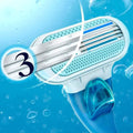 Gillette Venus Passion Close & Clean Women's Razor Blade Refill, Pack of 4's