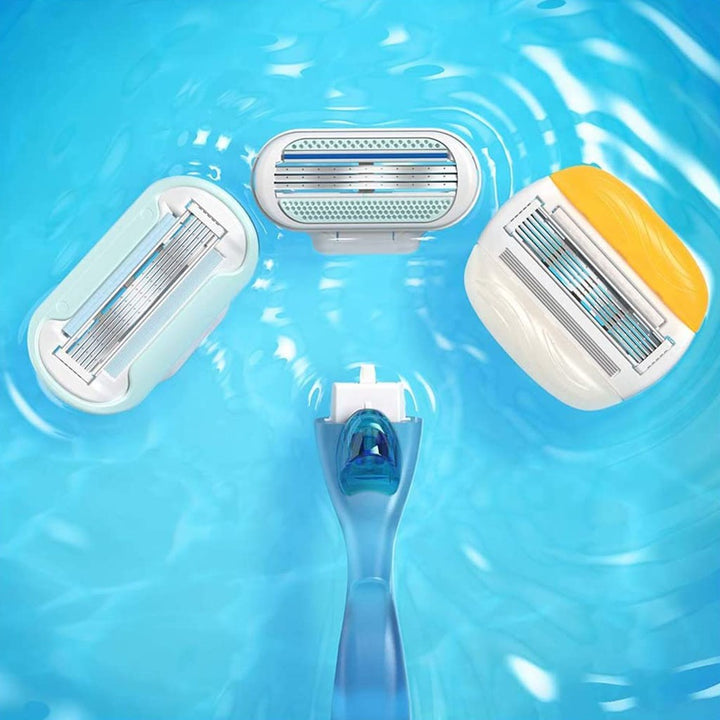 Gillette Venus Passion Close & Clean Women's Razor Blade Refill, Pack of 4's - Easy Pharmacy LLC