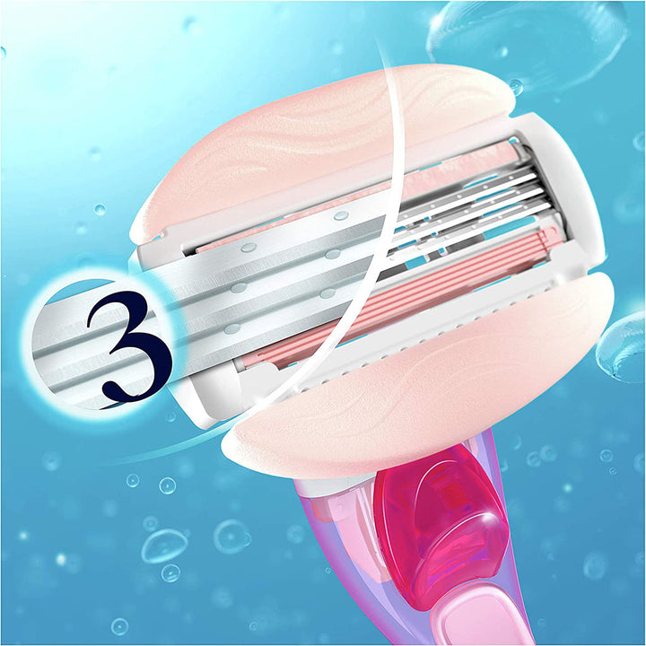 Gillette Venus Spa Breeze Women's Razor Blade Refills, Pack of 4's - Easy Pharmacy LLC