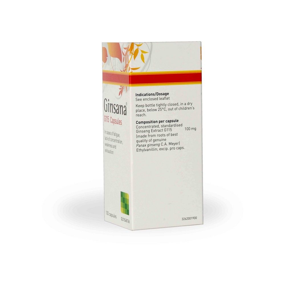 Ginsana Capsules 100's - Easy Pharmacy LLC