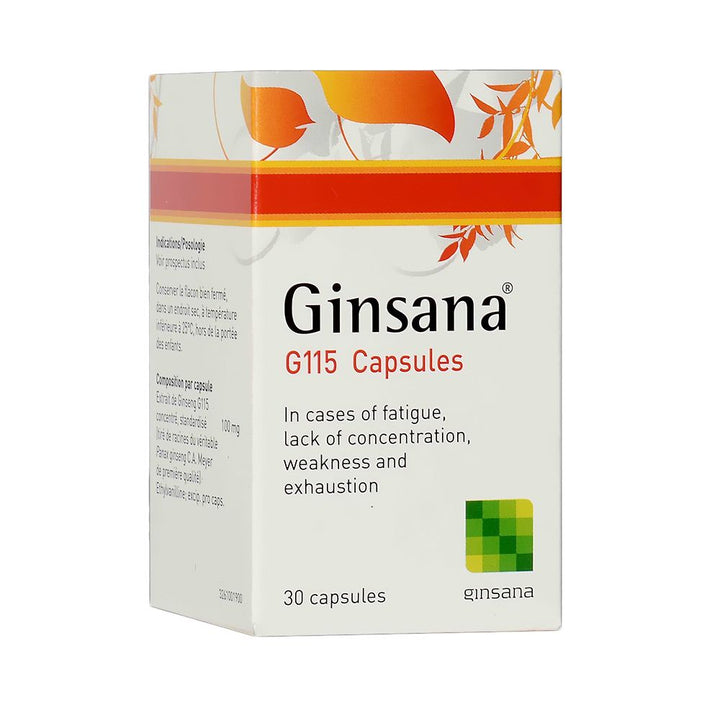 Ginsana Capsules 30's - Easy Pharmacy LLC