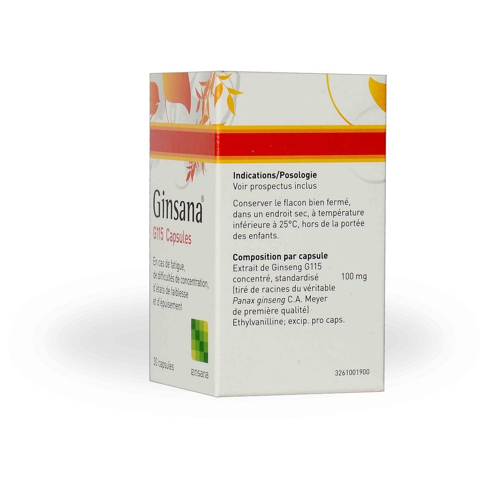 Ginsana Capsules 30's - Easy Pharmacy LLC