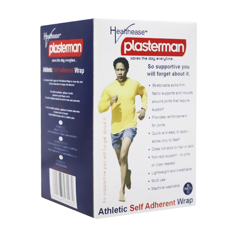 Heathease Plasterman Athletic Self Adherent Wrap 7.5 cm x 4.5 m - Easy Pharmacy LLC