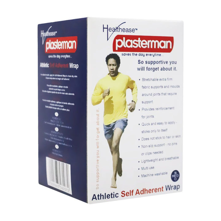 Heathease Plasterman Athletic Self Adherent Wrap 7.5 cm x 4.5 m - Easy Pharmacy LLC