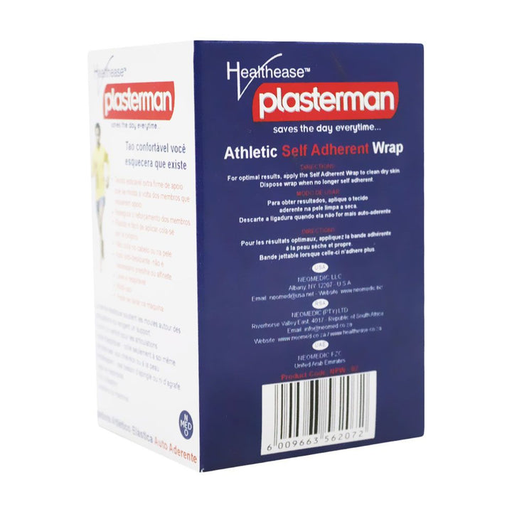 Heathease Plasterman Athletic Self Adherent Wrap 7.5 cm x 4.5 m - Easy Pharmacy LLC