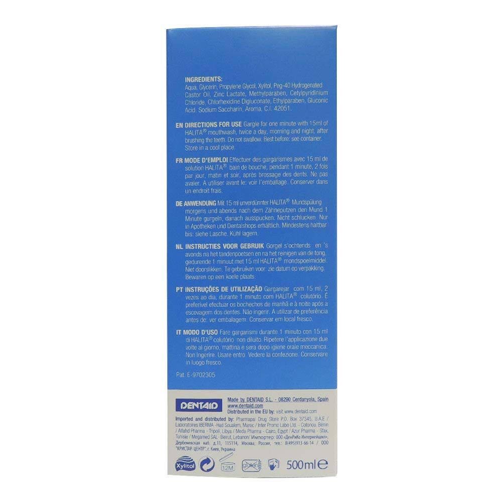 Halita Mouthwash 500 mL - Easy Pharmacy LLC