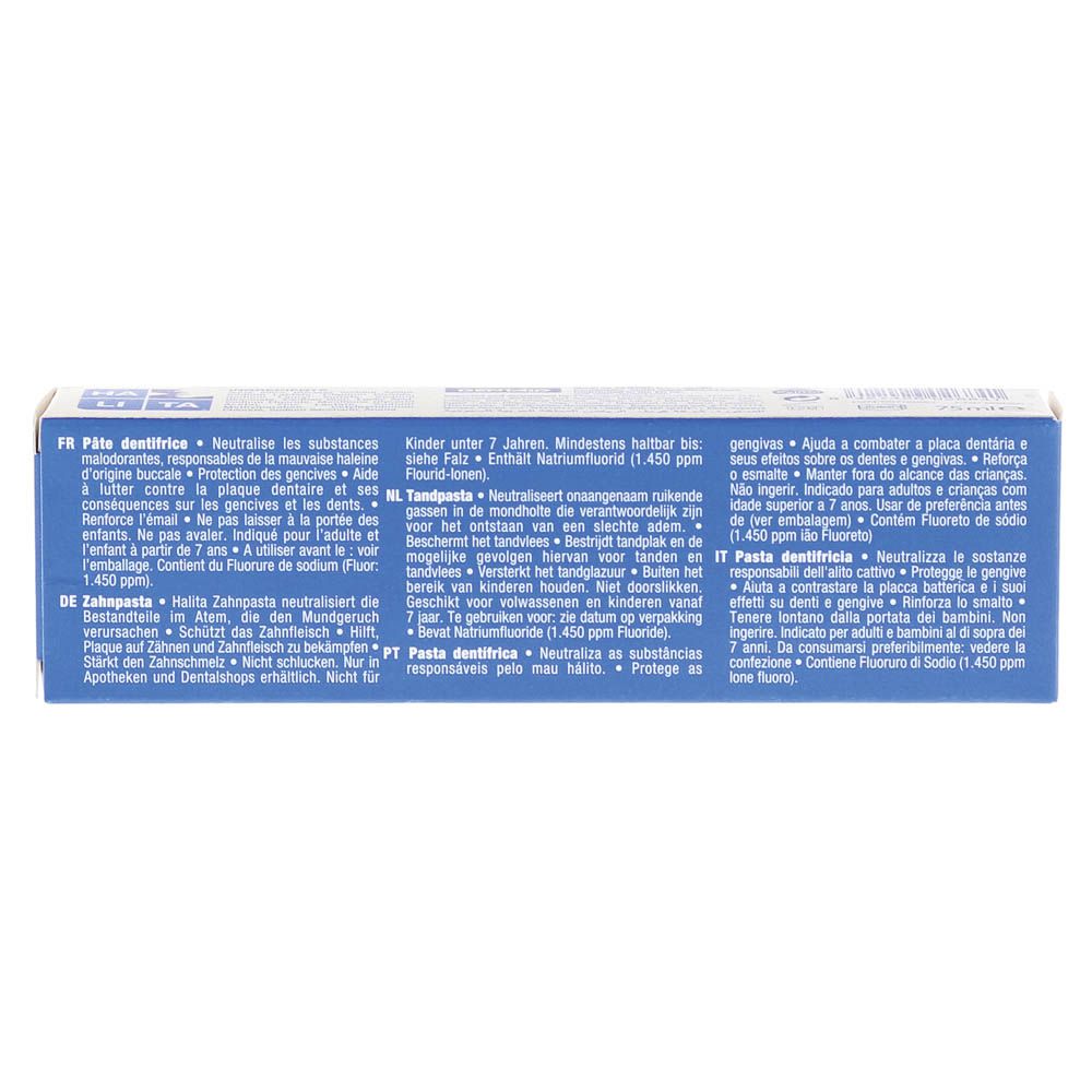 Halita Toothpaste 75 mL - Easy Pharmacy LLC