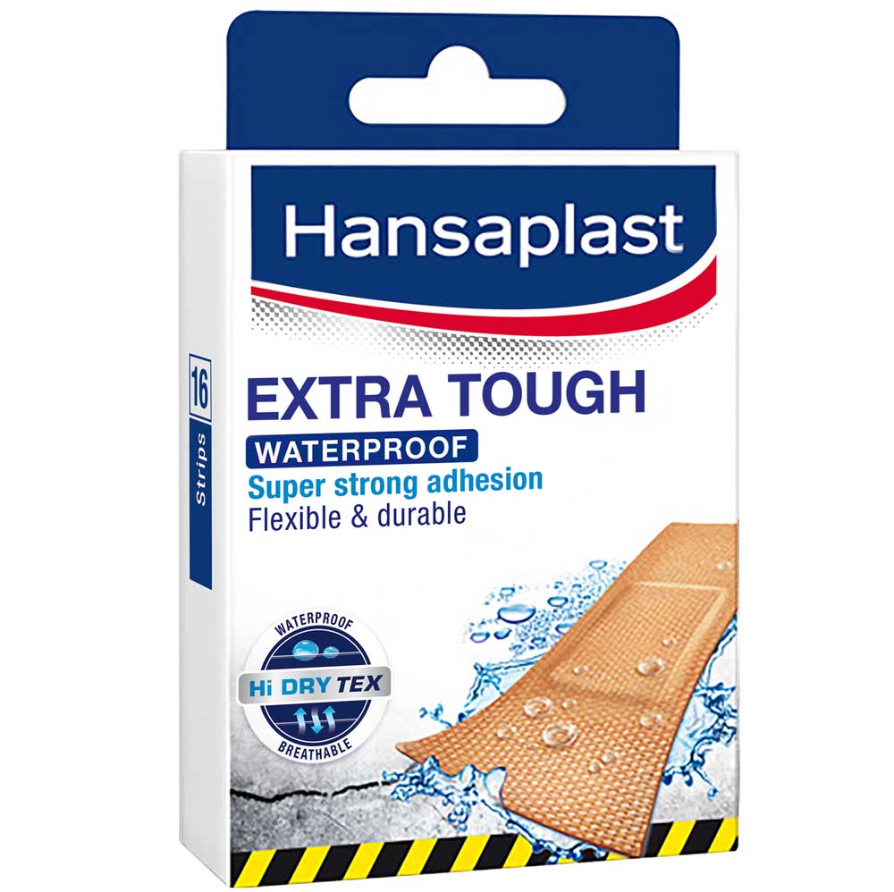 Hansaplast Extra Tough Water Proof Bandage 16's - Easy Pharmacy LLC