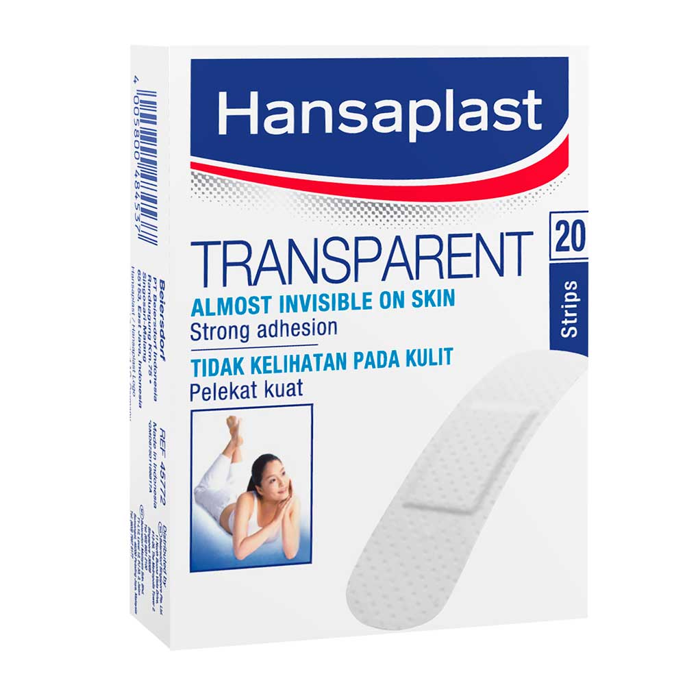 Hansaplast Transparent Strip 20's - Easy Pharmacy LLC