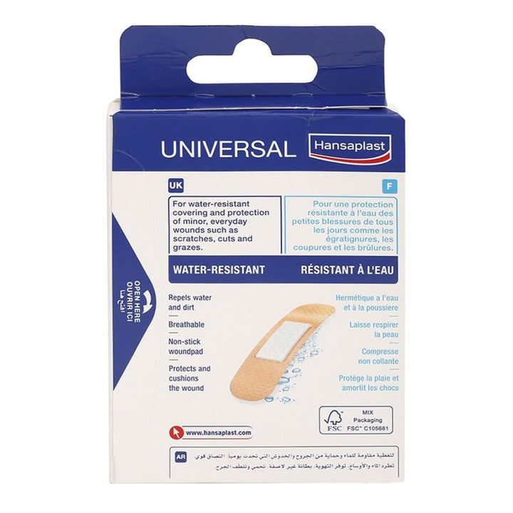 Hansaplast Universal Water Resistant Assorted 20's - Easy Pharmacy LLC
