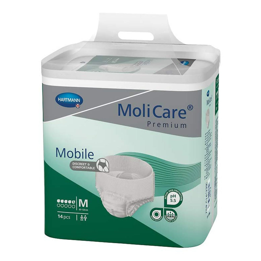 Hartmann Moli Care Mobile Ideal Fit 80-120 cm Medium 14's - Easy Pharmacy LLC