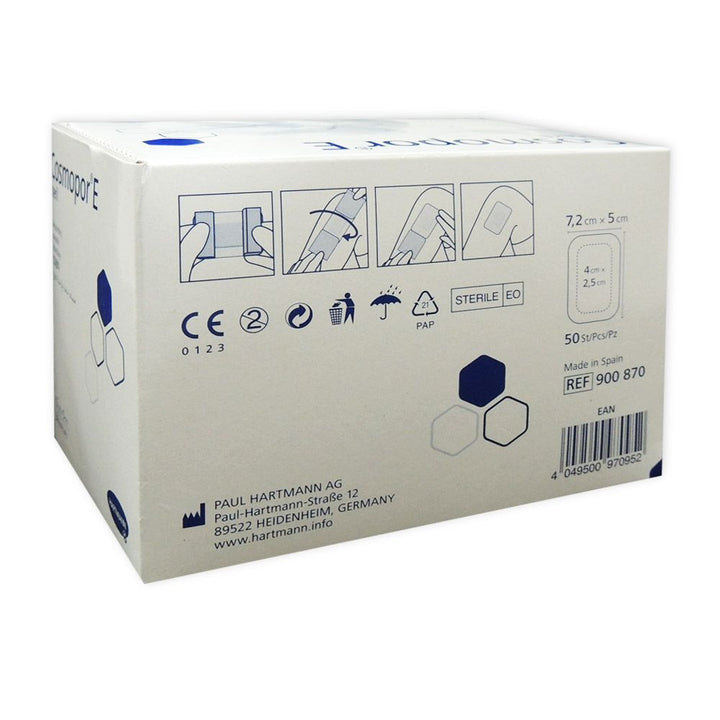 Hartmann Cosmopor E Steril 7.2 cm x 5 cm 50's - Easy Pharmacy LLC