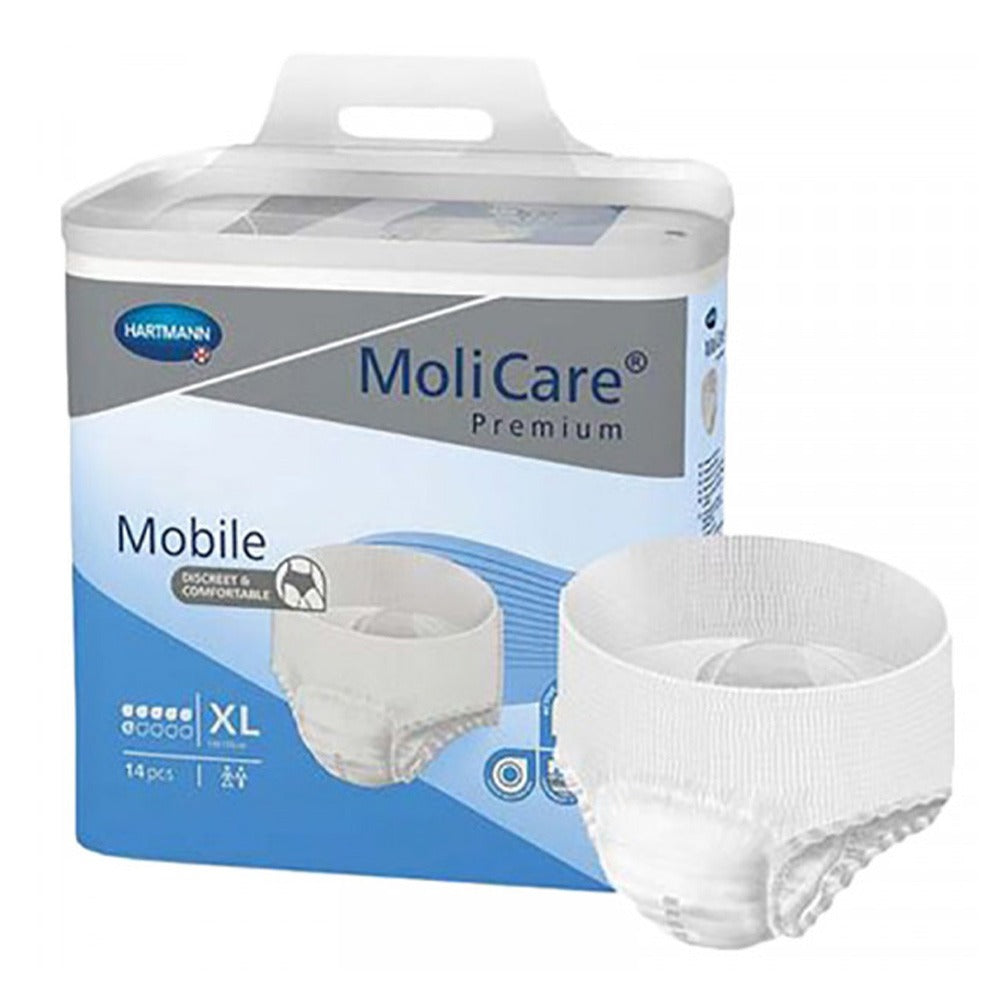 Hartmann Molicare Premium Adult Pull Up Pant Diaper 130 x 170 cm XL 14's - Easy Pharmacy LLC