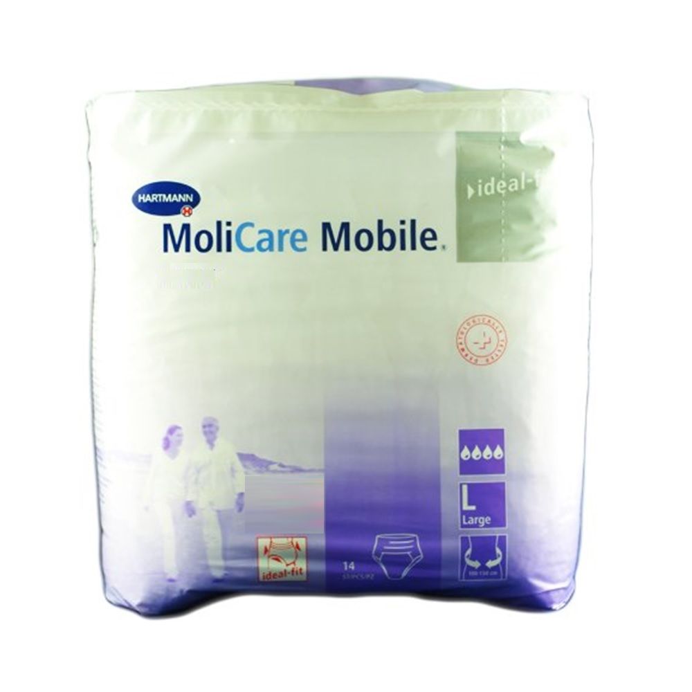 Hartmann Molicare Mobile Ideal-fit 100 cm - 150 cm Large 14's - Easy Pharmacy LLC