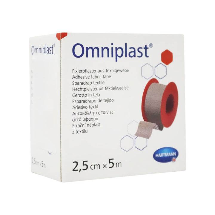 Hartmann Omniplast Plaster 2.5 cm x 5 m 1's - Easy Pharmacy LLC