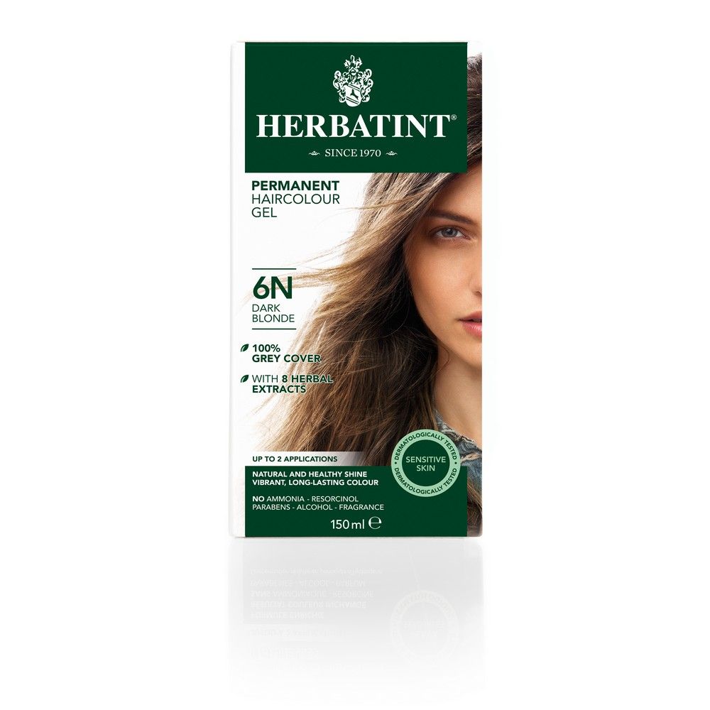 Herbatint 6N Dark Blonde Hair Colour Gel 150 mL - Easy Pharmacy LLC
