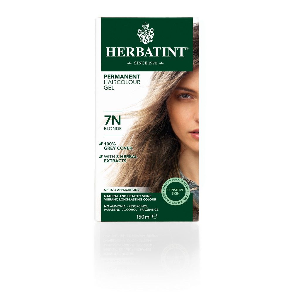 Herbatint 7N Blonde Hair Colour Gel 150 mL - Easy Pharmacy LLC