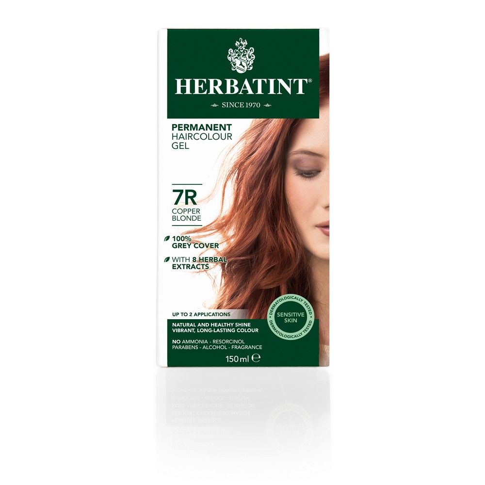 Herbatint 7R Copper Blonde Hair Color Gel 150 mL - Easy Pharmacy LLC