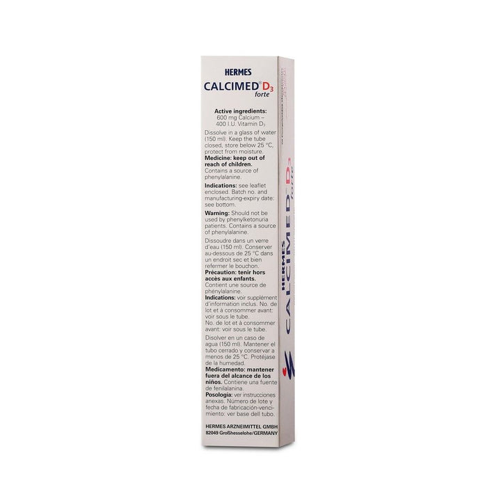 Hermes Calcimed D? Forte Effervescent Tablets 20's - Easy Pharmacy LLC