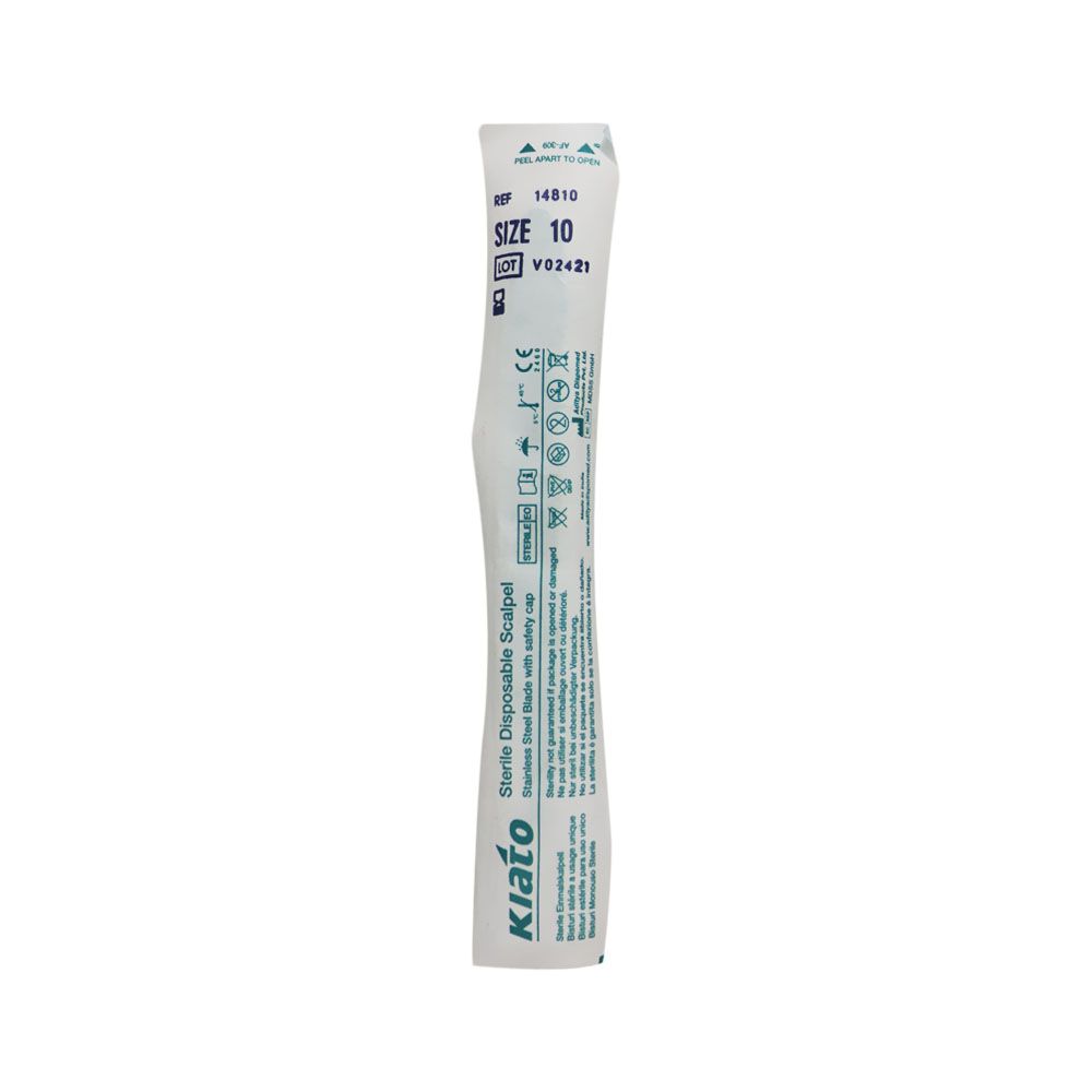 Kiato Sterile Disposable Scalpel 10's - Easy Pharmacy LLC